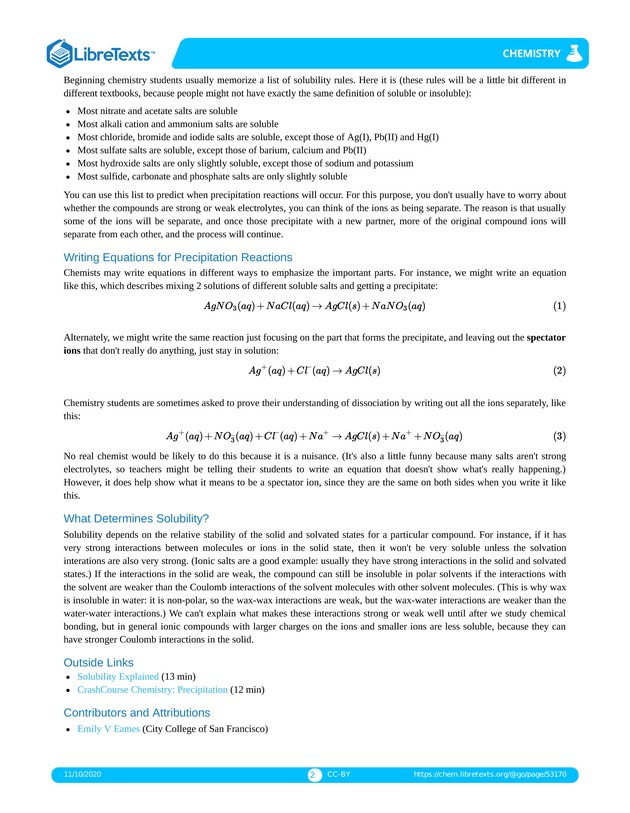 General Chemistry Supplement - Page 64